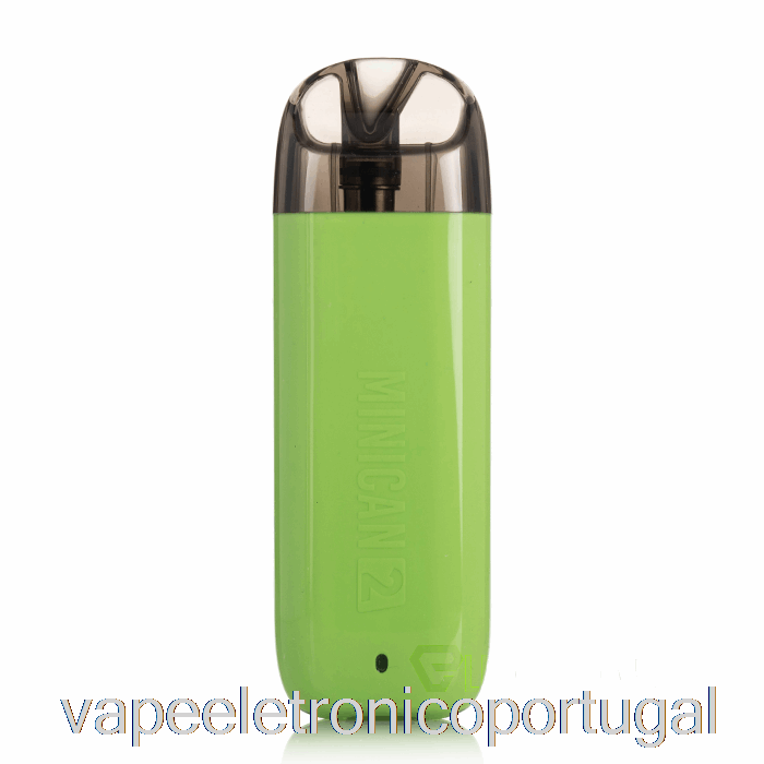 Vape Eletrônico Aspire Minican 2 Pod System Verde Limão